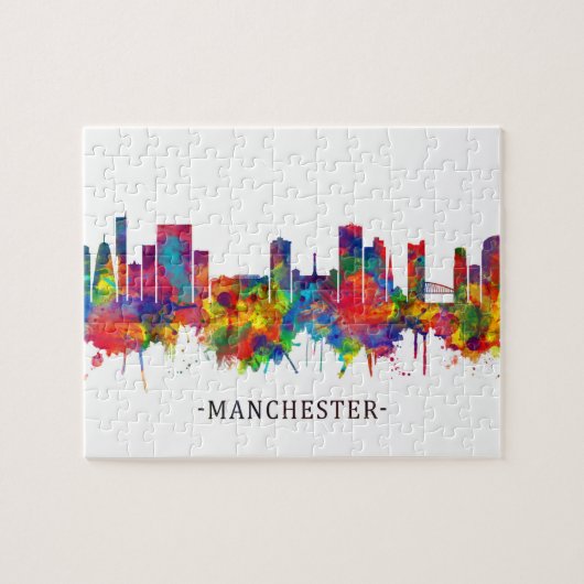 Manchester Skyline Puzzle (Horizontal)