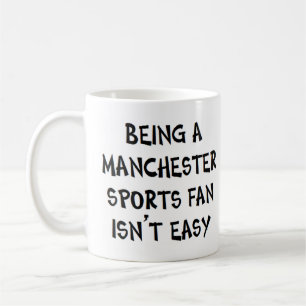 Manchester-Sportfan, zu sein Kaffeetasse