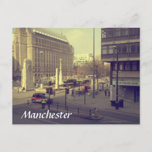 Manchester St. Peter's Square Postkarte