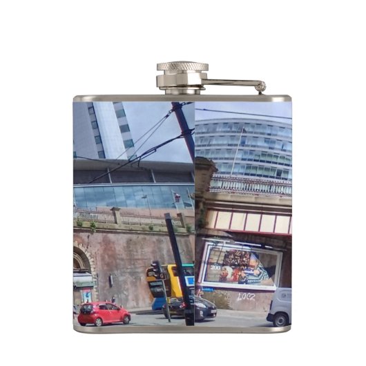 Manchester-Station Flachmann (Rückseite)