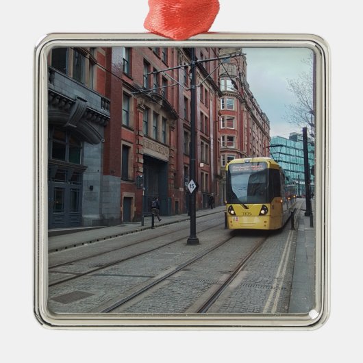 Manchester Street Ornament Aus Metall (Vorne)