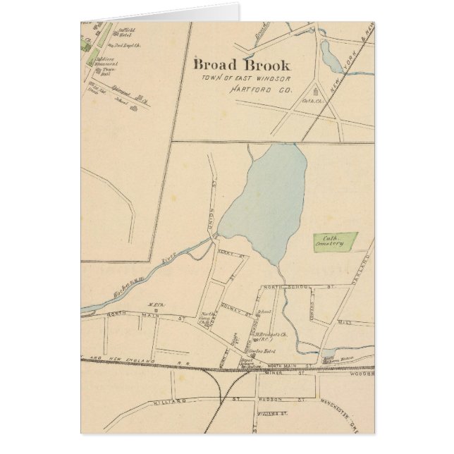 Manchester, Suffield, Broad Brook (Vorne)