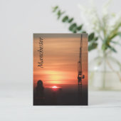 Manchester Sunset Postkarte (Stehend Vorderseite)