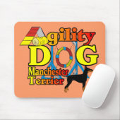 Manchester_Terrier_Agility Mousepad (Mit Mouse)