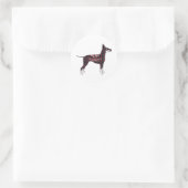 Manchester Terrier BESTE FREUNDIN Sticker (Tasche)