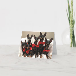 Manchester Terrier Card Dankeskarte