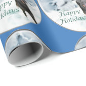 Manchester Terrier Christmas Geschenkpapier (Rolleneckpunkt)