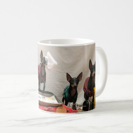 Manchester Terrier Holiday Cookie Tasse (VorderseiteRechts)