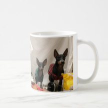 Manchester Terrier Holiday Cookie Tasse