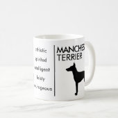Manchester Terrier, Hundezucht Kaffeetasse (VorderseiteRechts)