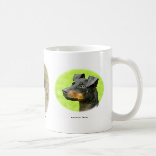 Manchester Terrier Kaffeetasse (Rechts)