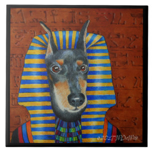 Manchester-Terrier-Keramik-Fliese Fliese