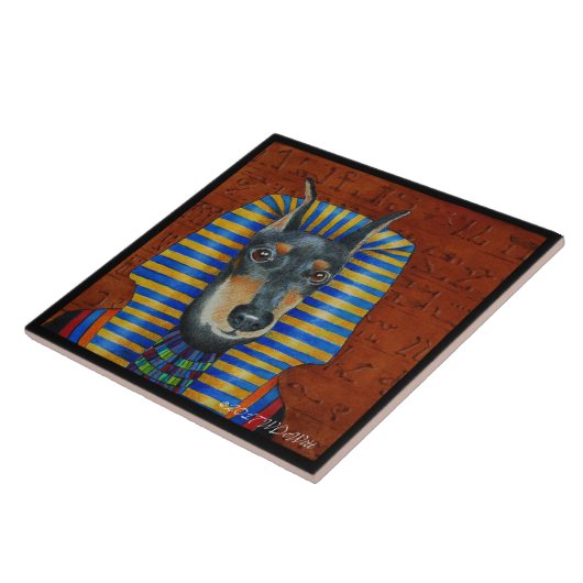 Manchester-Terrier-Keramik-Fliese Fliese (Seite)