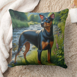 Manchester Terrier Kissen