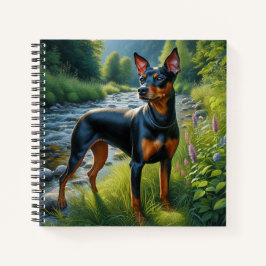 Manchester Terrier Notizblock