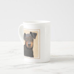Manchester Terrier Painting Original Animal Art Porzellantasse