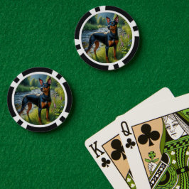 Manchester Terrier Pokerchips