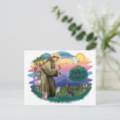 Manchester Terrier Postkarte (Stehend Vorderseite)