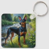 Manchester Terrier Schlüsselanhänger (Rückseite)