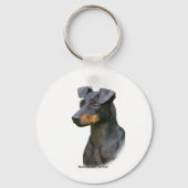 Manchester Terrier Schlüsselanhänger (Vorderseite)