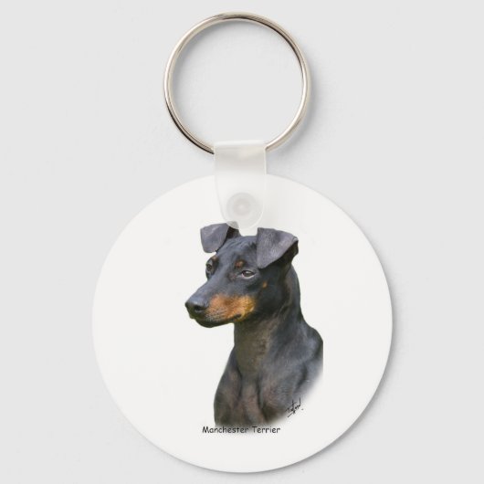 Manchester Terrier Schlüsselanhänger (Vorderseite)