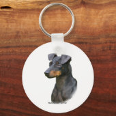 Manchester Terrier Schlüsselanhänger (Vorderseite)