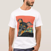 Manchester-Terrier-T-Shirt T-Shirt (Vorderseite)