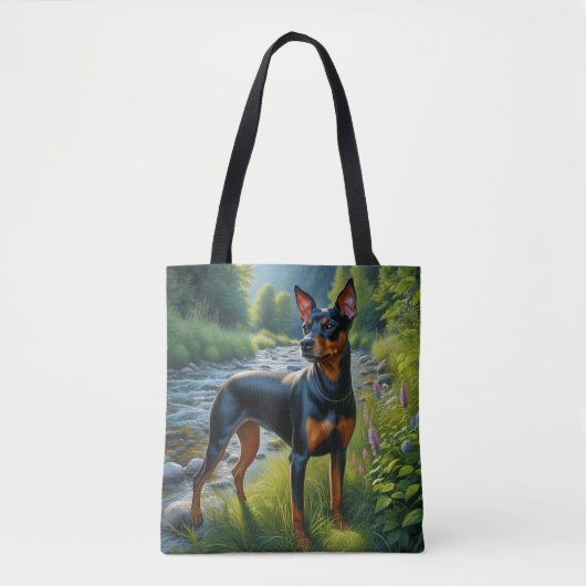 Manchester Terrier Tasche (Vorderseite)
