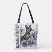 Manchester Terrier Tasche (Rückseite)