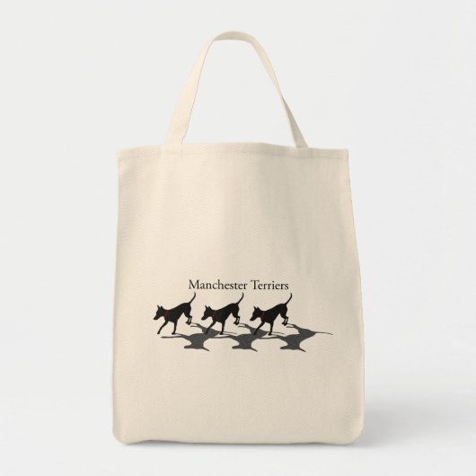 Manchester-Terrier-Tasche Tragetasche (Vorne)