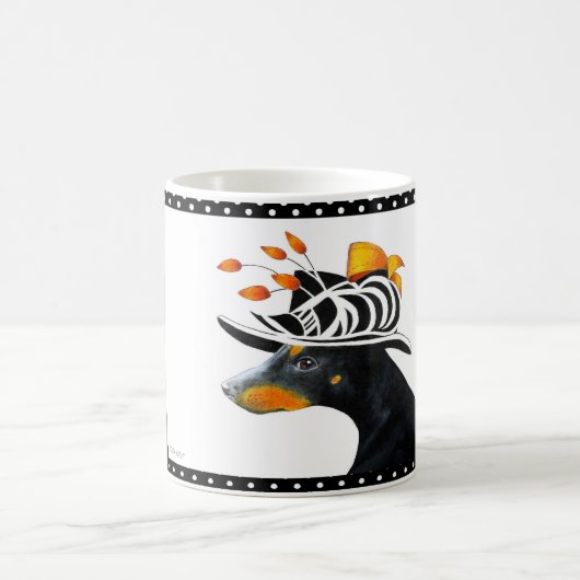 Manchester-Terrier-Tasse Kaffeetasse (Mittel)