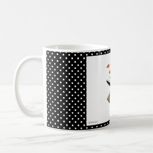 Manchester-Terrier-Tasse Kaffeetasse (Links)