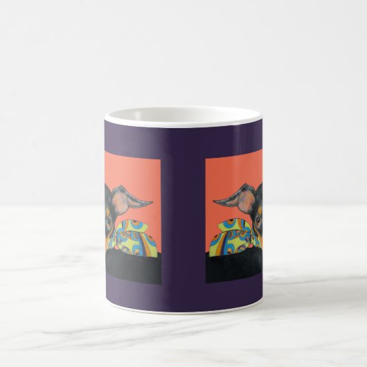 Manchester-Terrier-Tasse Kaffeetasse (Mittel)