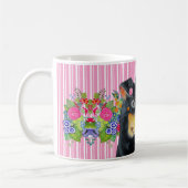 Manchester-Terrier-Tasse Kaffeetasse (Links)