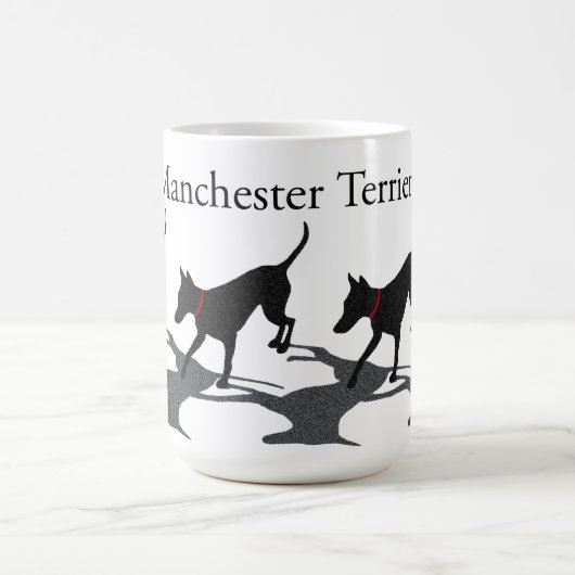 Manchester-Terrier-Tasse Kaffeetasse (Mittel)