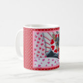Manchester-Terrier-Tasse Kaffeetasse (Vorderseite Links)
