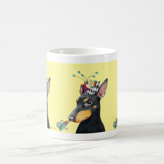 Manchester-Terrier-Tasse Kaffeetasse (Mittel)