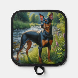 Manchester Terrier Topflappen