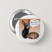 Manchester Terrier Türkei Button (Vorne & Hinten)