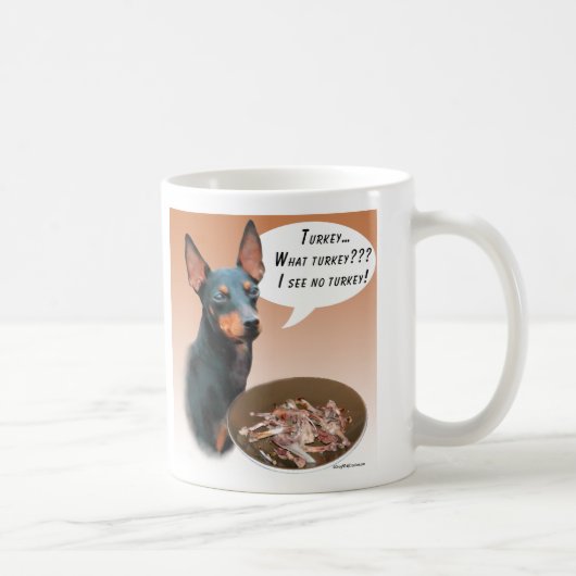 Manchester Terrier Türkei Kaffeetasse (Rechts)