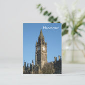 Manchester Town Hall Postcard Postkarte (Stehend Vorderseite)