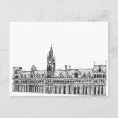 Manchester Town Hall Postkarte (Vorderseite)