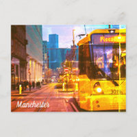 Manchester Tram Piccadilly Gardens Vendredi Filter