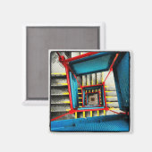 Manchester - Treppe Castlefield Magnet (Vorderseite/Rückseite)