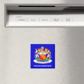 Manchester*, UK Coat of Arms Magnet (In Situ (Geschirrspüler))