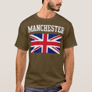 Manchester United Flag England Union Jack T-Shirt