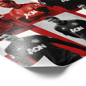Manchester United Fotodruck (Ecke)