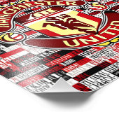 Manchester United Fotodruck (Ecke)