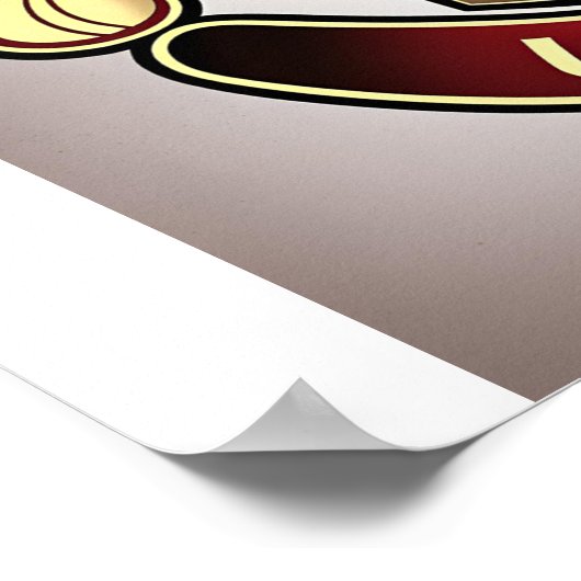 Manchester United Poster (Ecke)