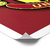 Manchester United Poster (Ecke)